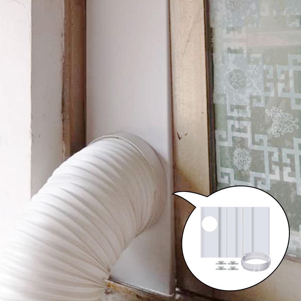 5pcs/set Universal Conditioner Exhaust Hose 5.9in Dia.