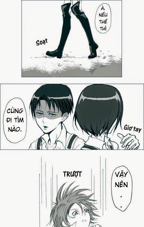 tấn công người khổng lồ - doujinshi lemi chapter 15 4