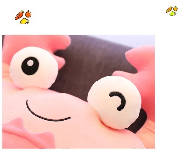 Thú nhồi bông con cua nhiều màu sắc - Size 20cm - Quà tặng gấu bông con cua đáng yêu.
