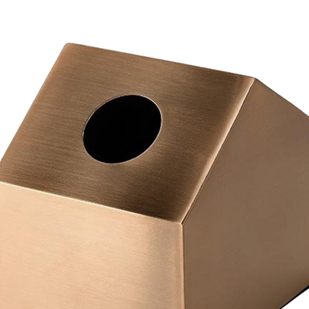 Luxury Gold Tissue Box Cover Napkin Paper Holder Case dresser Home Decor