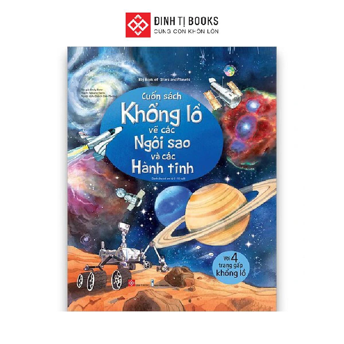 Sách Tương Tác - Big Book - Cuốn Sách Khổng Lồ Về Các Ngôi Sao Và Các Hành Tinh - Đinh Tị Books
