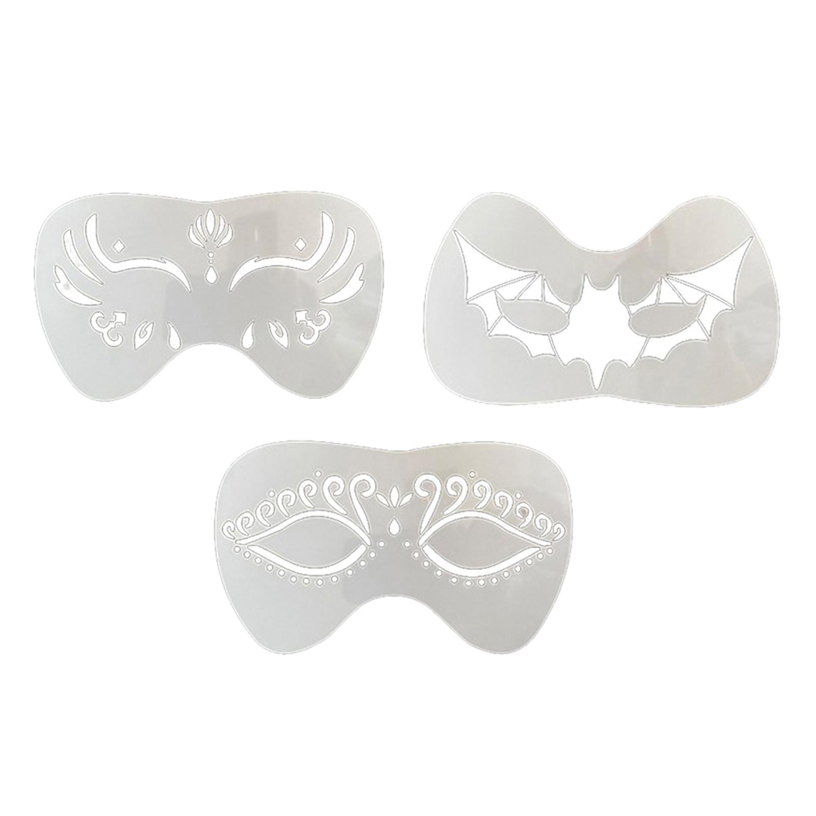 Face Paint Stencils Set for Children Adult DIY Party Supplies Painting