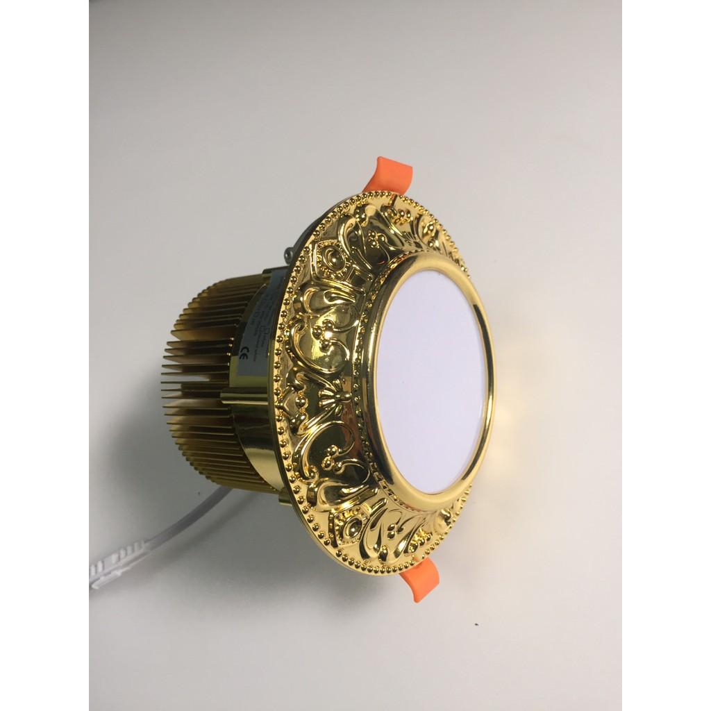 ĐÈN LED ÂM TRẦN LED TÁN QUANG 10W GOLD