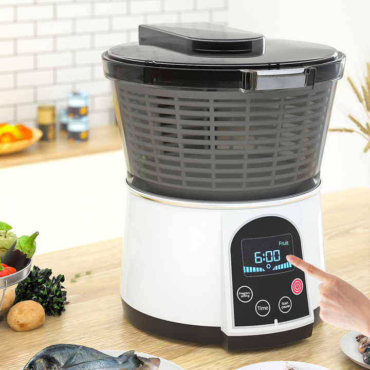 Máy rửa và khử khuẩn thực phẩm bằng Ozone cao cấp AXM-810 dung tích 6 lít