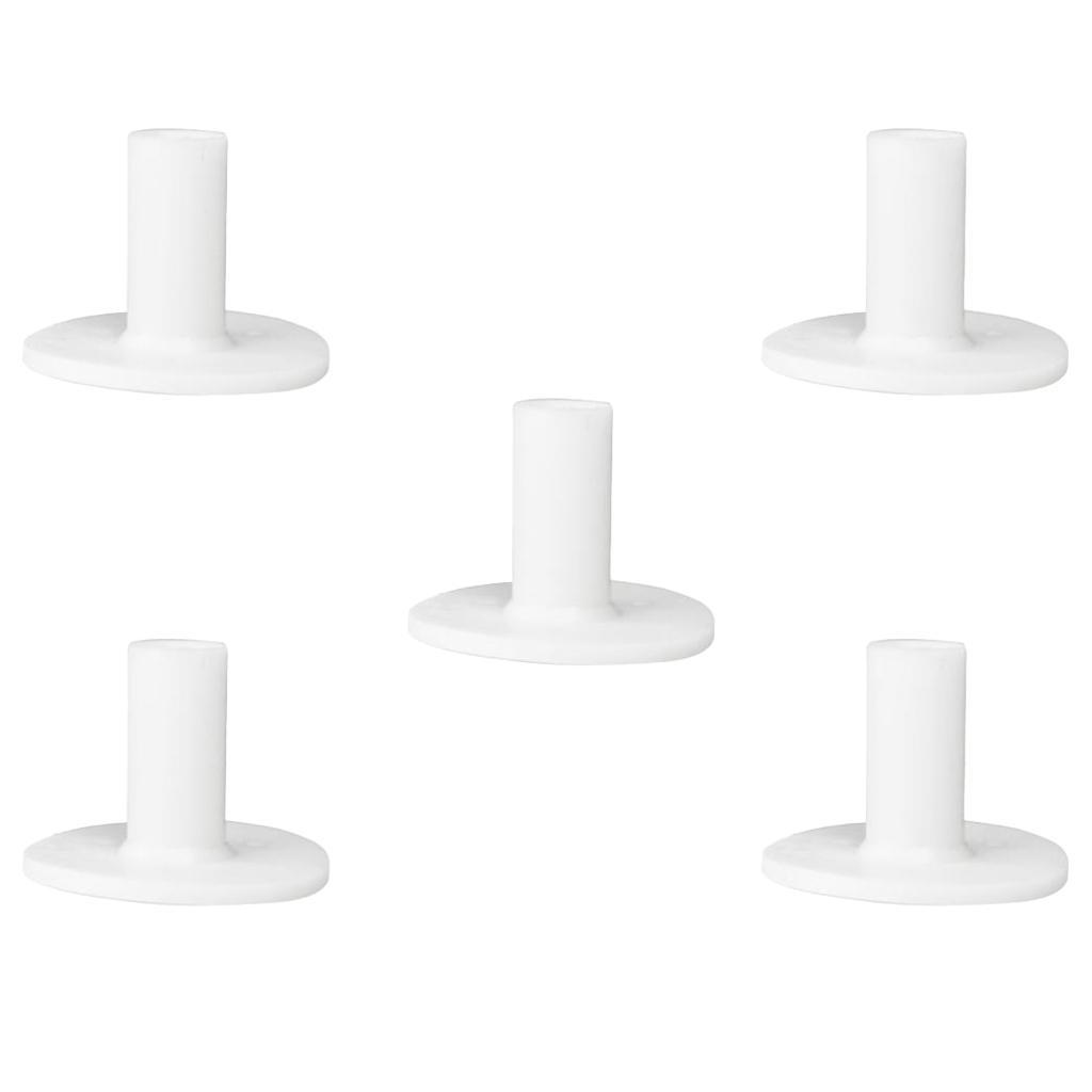 2-3pack 5Pcs Plastic Driving Range Golf Tees Holder Tee Training Practice Mat