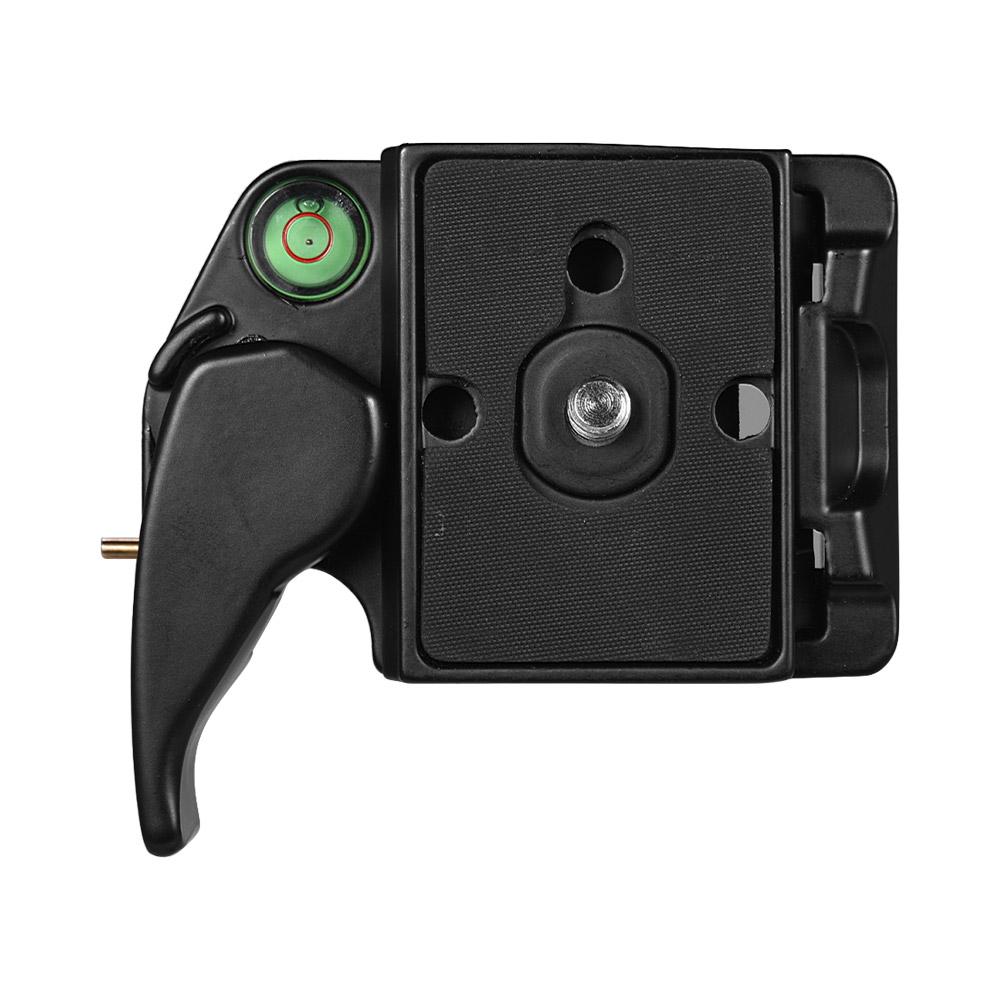 Bộ điều hợp với Tấm QR 1/4 inch Trục vít 1/4 & 3/8 inch cho chân máy DSLR