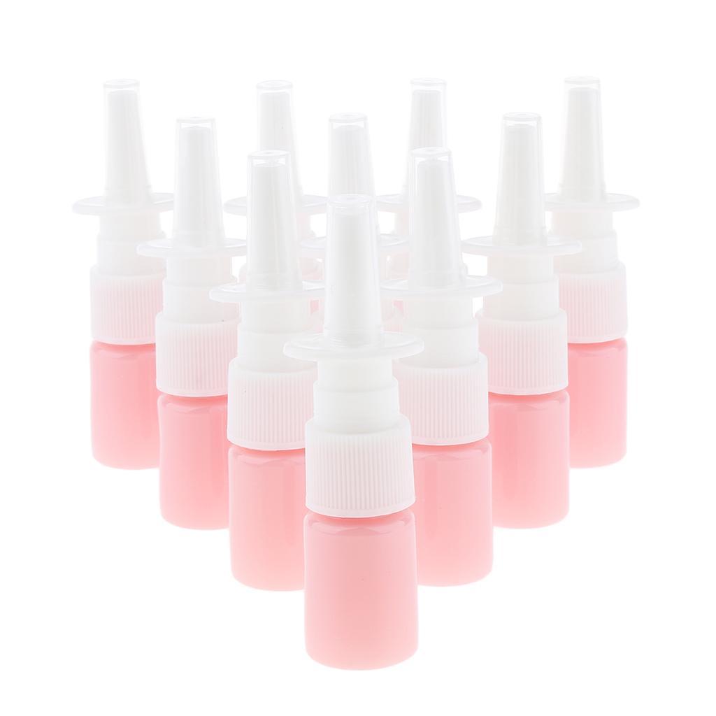 30x 5ML Plastic Nasal Spray Bottle Sprayers For Dispensing Wash Rhinitis