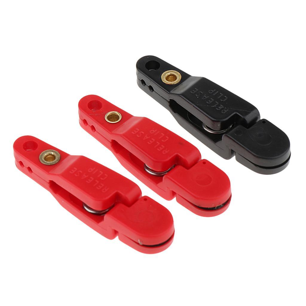 3pcs Fishing Adjustable Planer Board Release Clip , Heavy Tension Line Clips