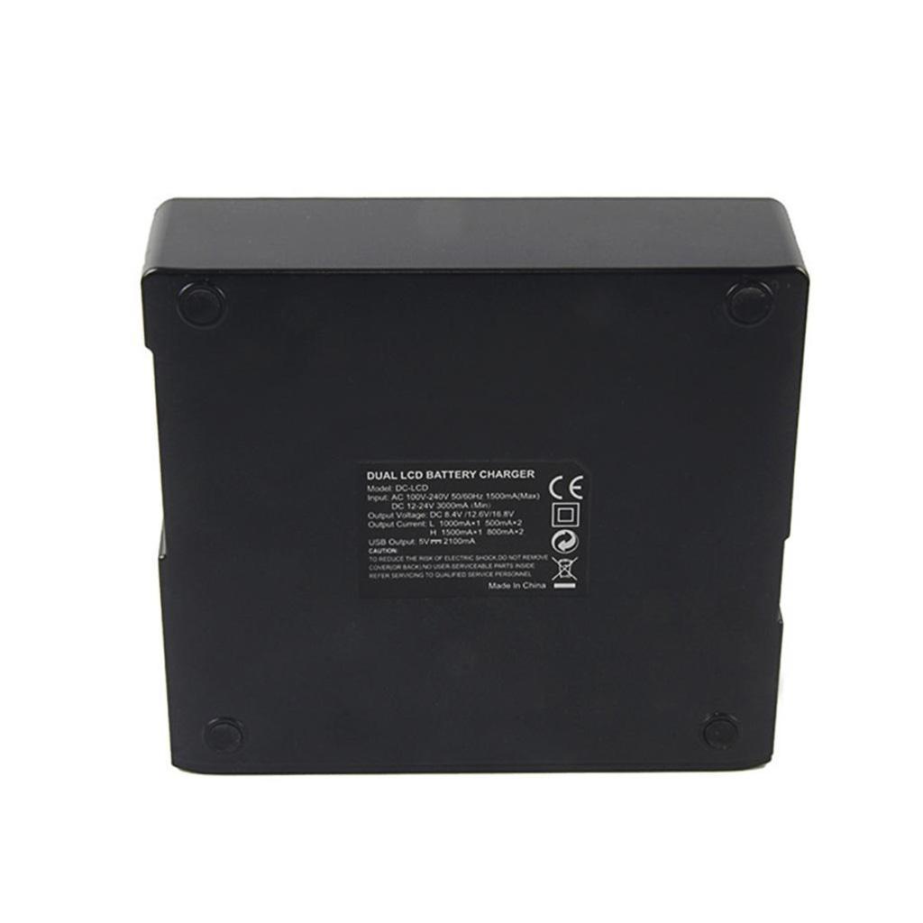 Digital LCD Dual Charger for -9 A7RIII a7r3 A7RM3 NP- Battery