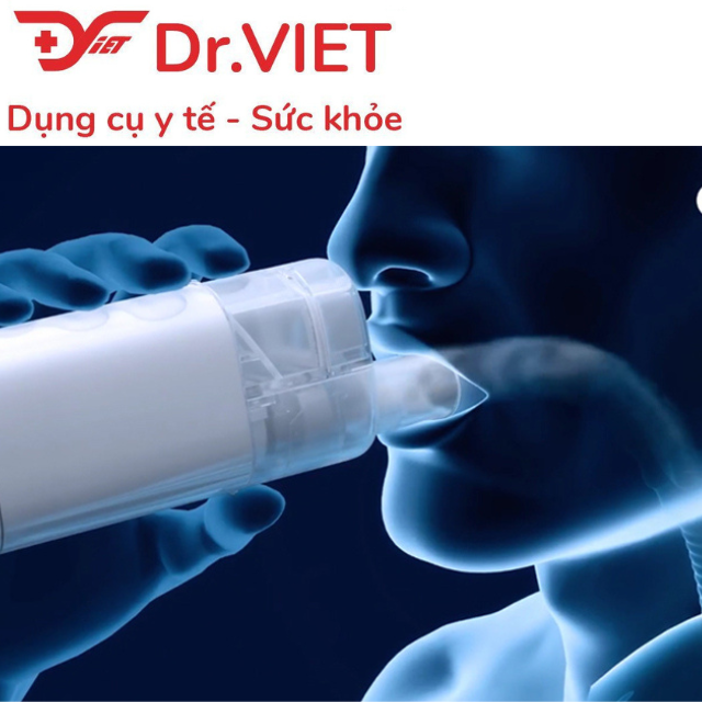 Máy xông mũi họng lưới rung siêu âm Omron NE-U100 Chính hãng - Lưới hợp kim kết hợp với máy rung Titan nâng cao hiệu quả