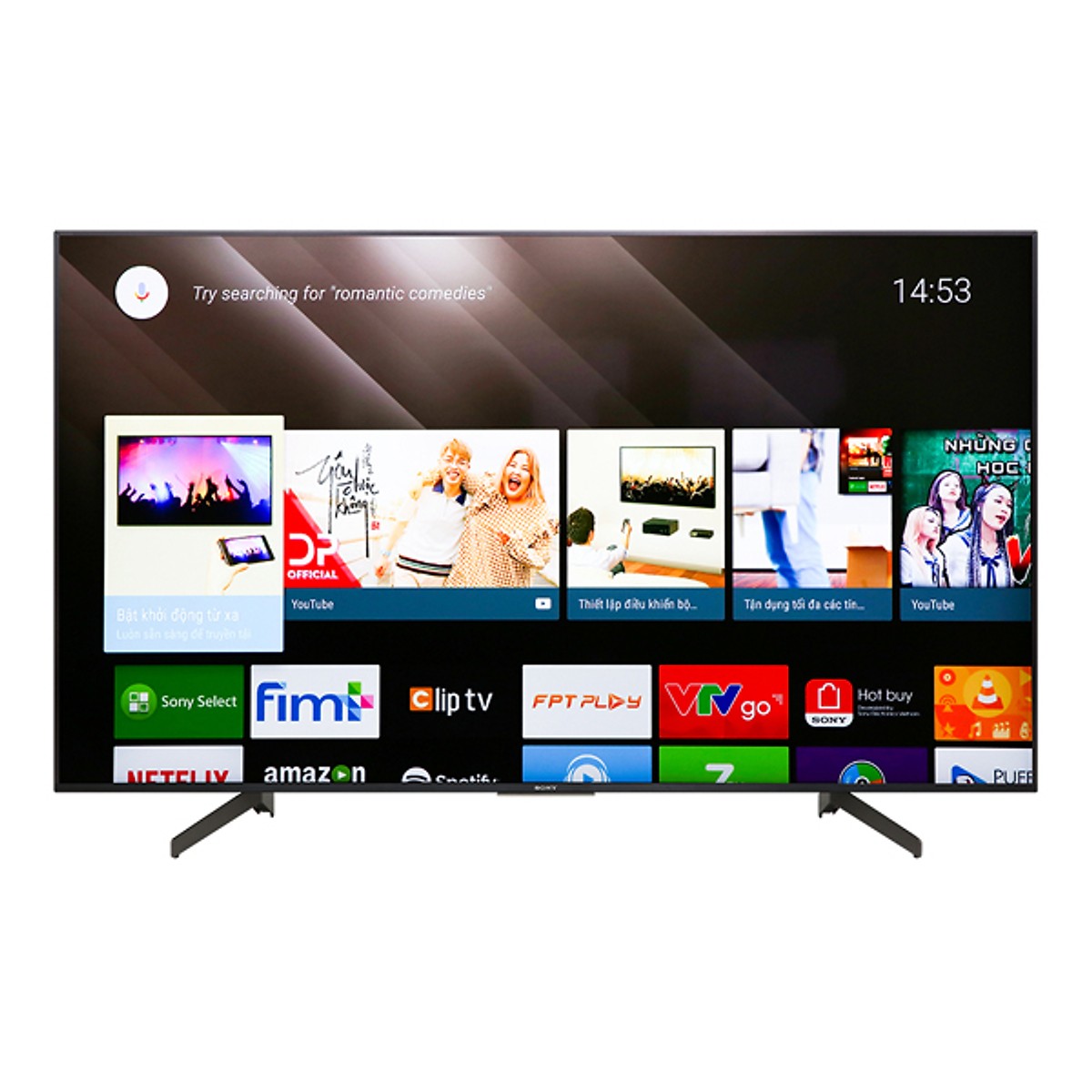 Android Tivi Sony 4K 75 inch KD-75X8500G - Hàng chính hãng + Tặng Khung Treo Cố Định