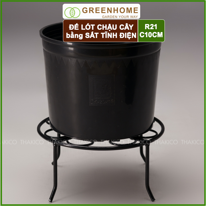 KHUNG SẮT ĐỂ CHẬU 21*10