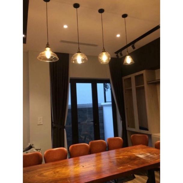 Đèn thả thuỷ tinh,đèn thả bàn ăn,đèn thả quán cafe, đèn trang trí, đèn thả trần, đèn decor DT HQ