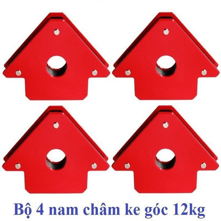 Bộ 4 Ke góc nam châm 12kg | may han que dien tu