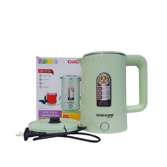 Ấm Siêu Tốc 2.5L GUGKDD GD-ST20 - Màu Ngẫu Nhiên - Hàng Chính Hãng