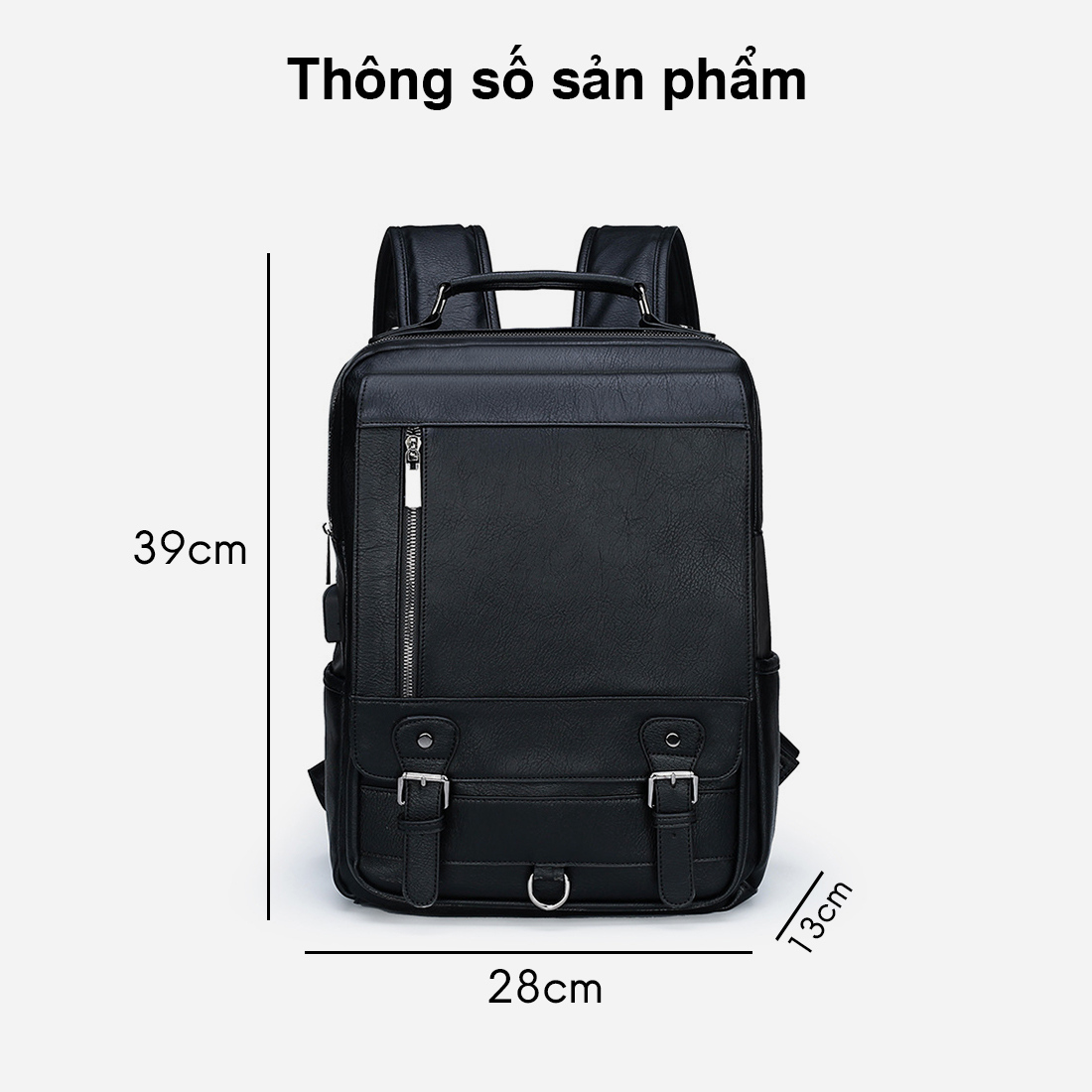 Balo Nam Nữ MENDO - Balo thời trang, đựng vừa laptop 15,6 inch  - B8044