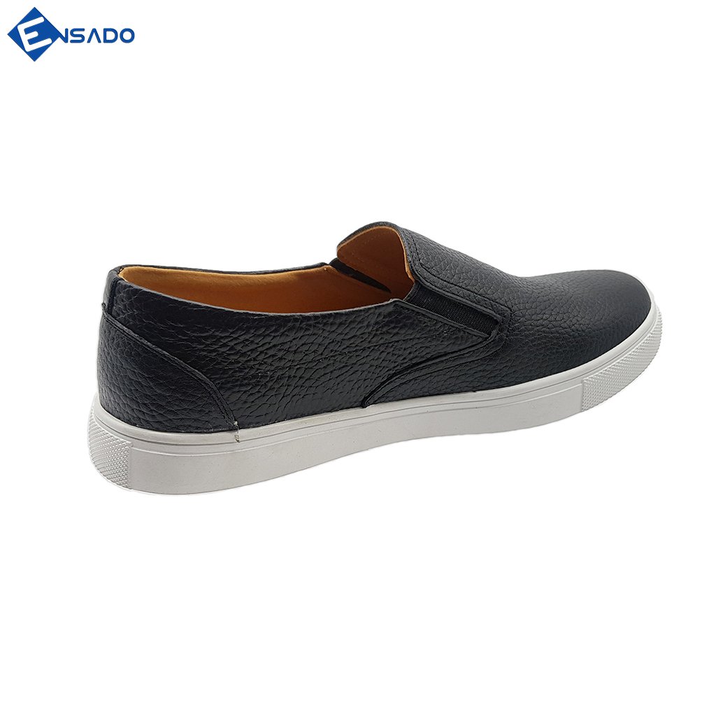 Giày Slip On Nam Da Bò Nguyên Tấm Năng Động Trẻ Trung SL1316