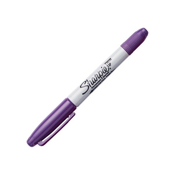 Bút Lông Dầu SHARPIE TWIN TIP 1799117 - Tím