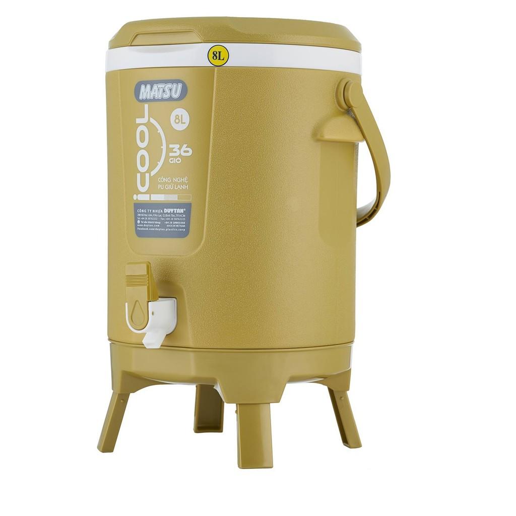 Bình đá cách nhiệt ICOOL 8 Lít - No.850 màu Nhũ