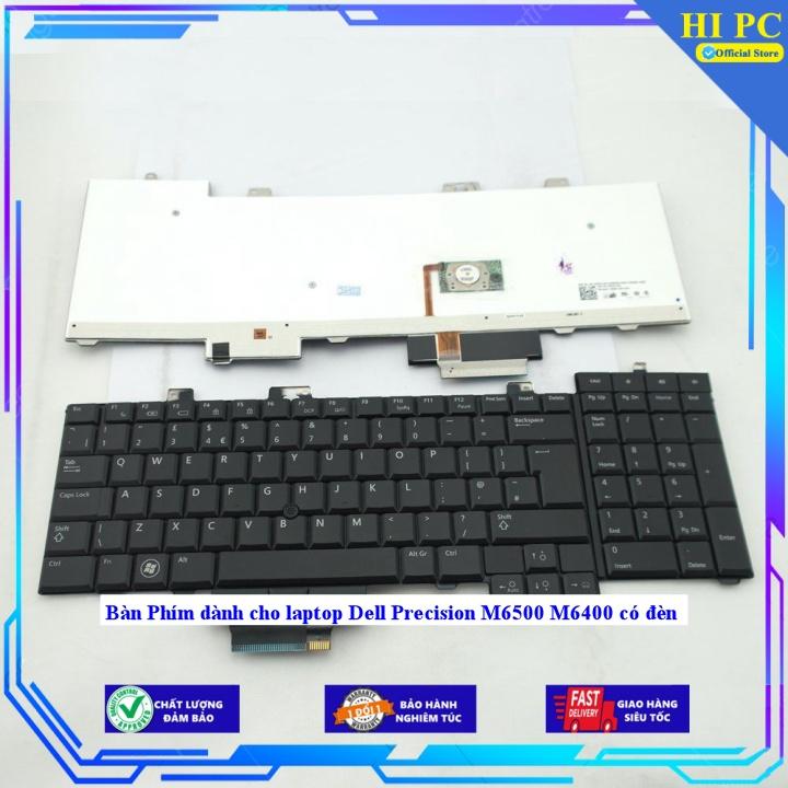Bàn Phím dành cho laptop Dell Precision M6500 M6400 có đèn - Hàng Nhập Khẩu