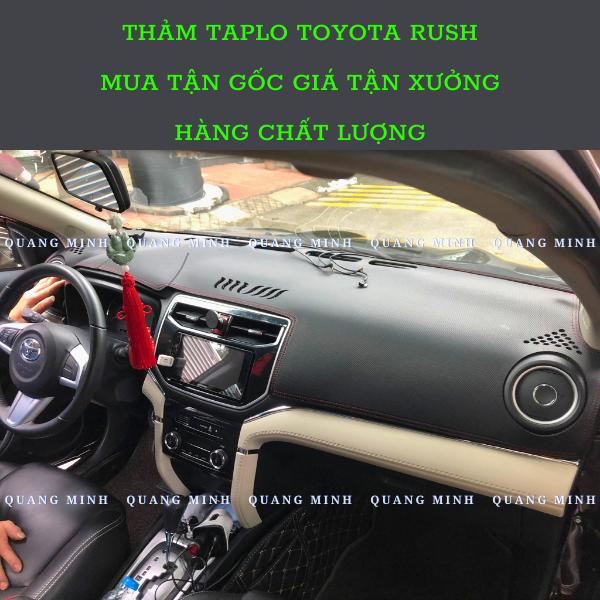 Thảm Taplo Xe Toyota Rush Cao Cấp