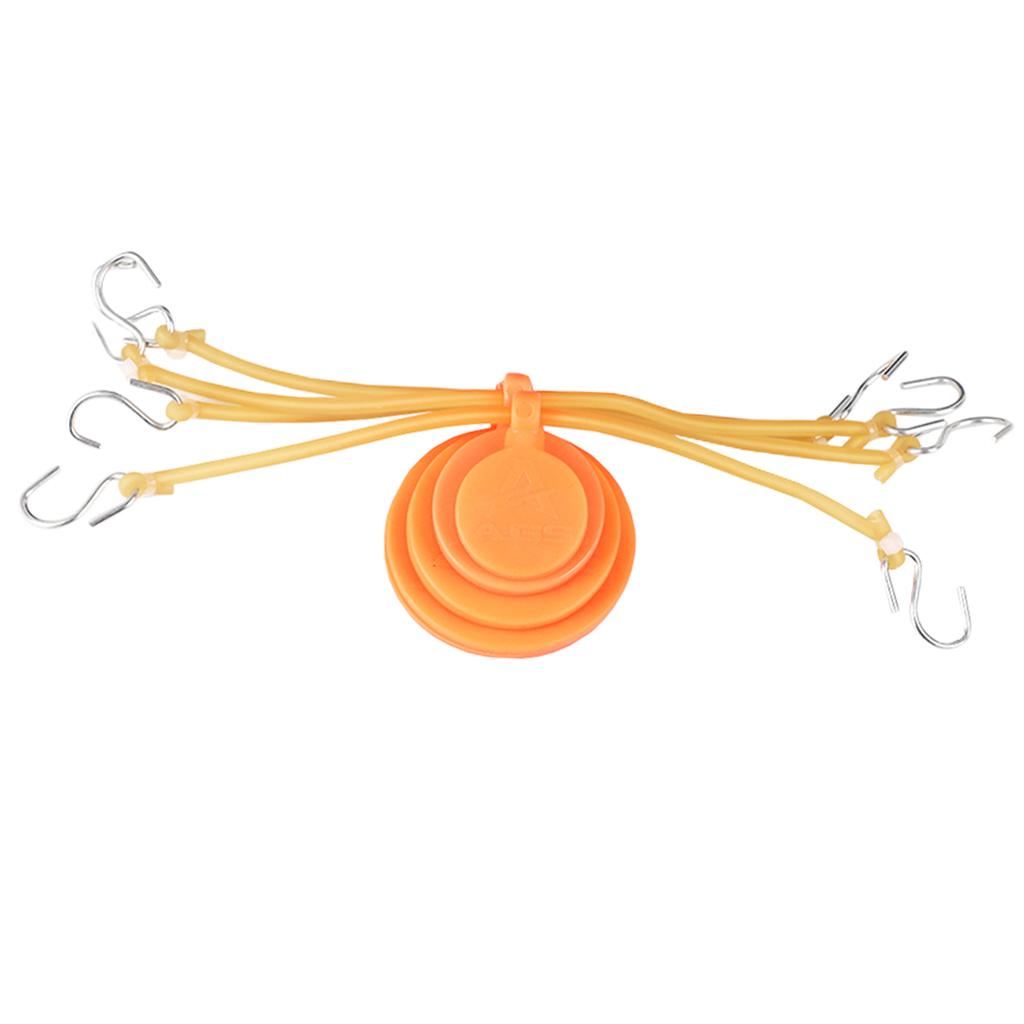 4pcs Silicone Spinner Target 3/4/5/6cm Swinging Spinning Targets