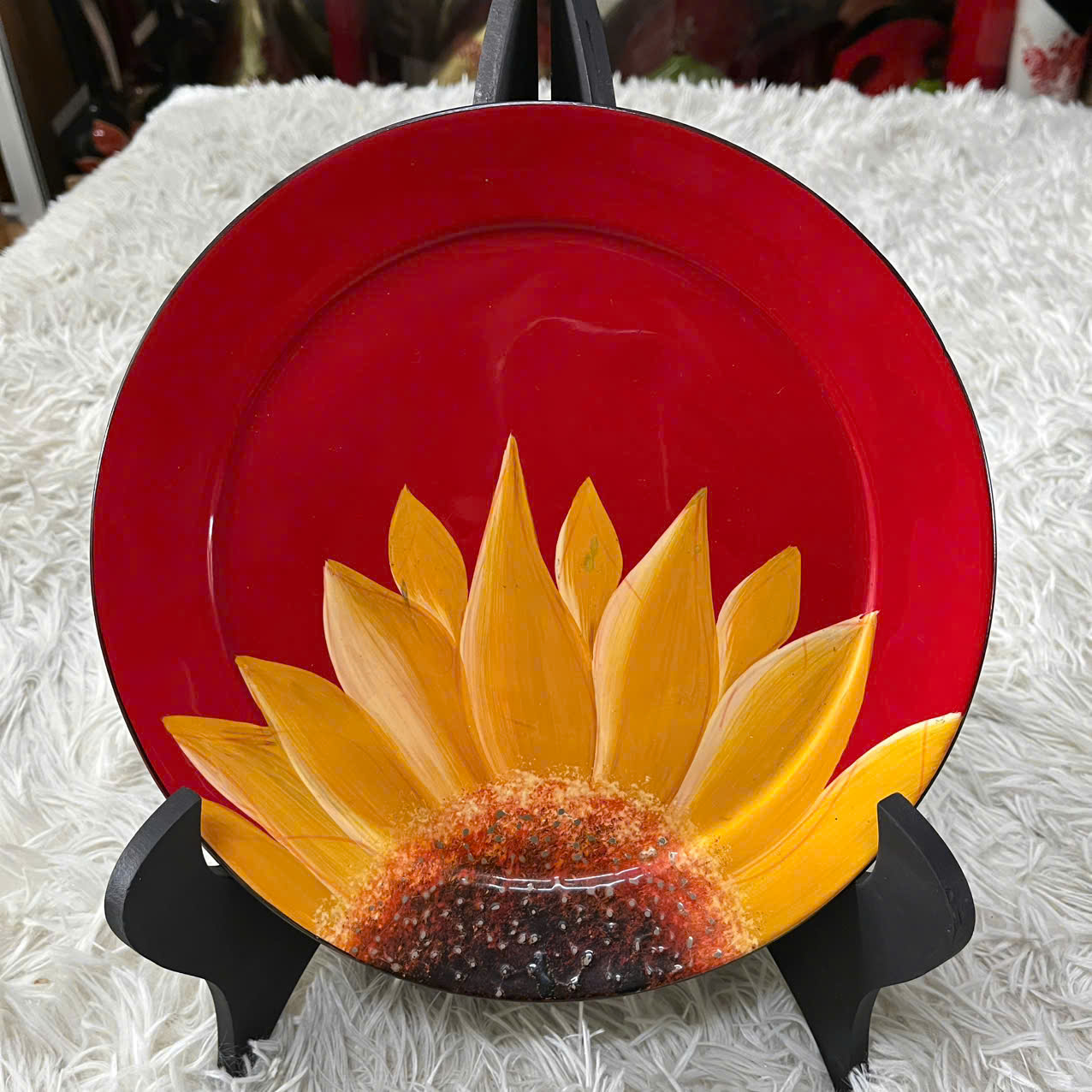 Dĩa sơn mài cao cấp Thanh Bình Lê đựng trái cây, trang trí nhà cửa, văn phòng, quà tặng ý nghĩa