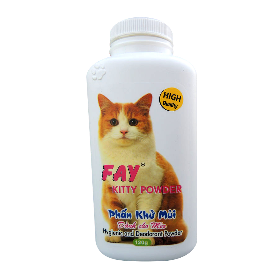Phấn khử mùi Fay Kitty - 120g