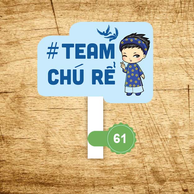 Bảng hashtag chụp ảnh đám cưới MS 61