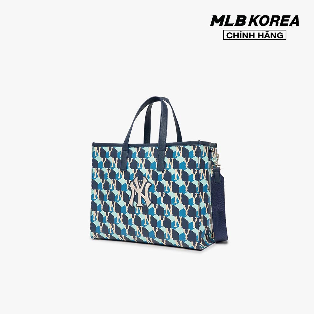 MLB - Túi tote chữ nhật Cube Monogram Medium 3AORM042N