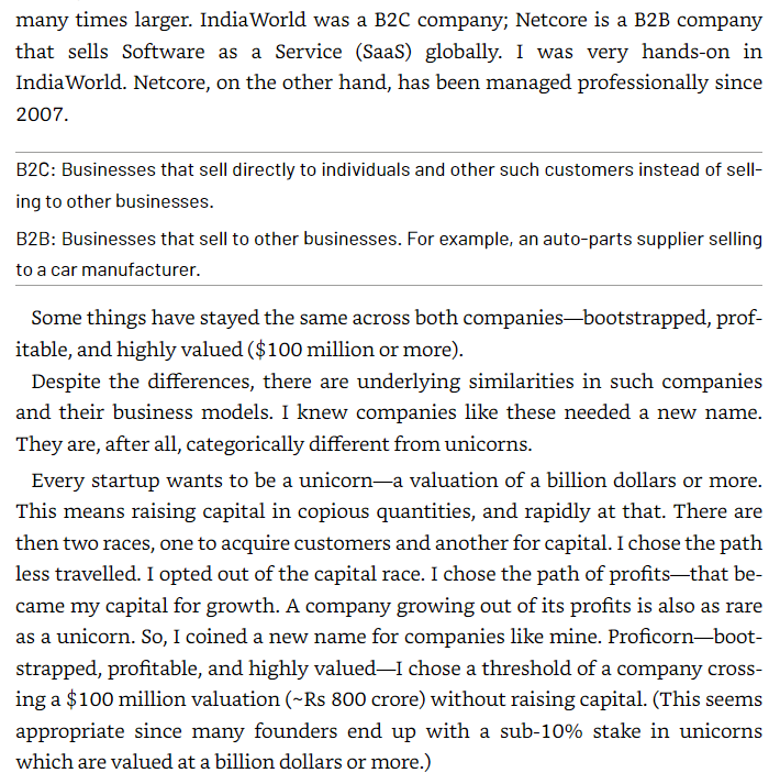 Startup To Proficorn: A Private, Bootstrapped, Profitable, And Highly Valuable Venture