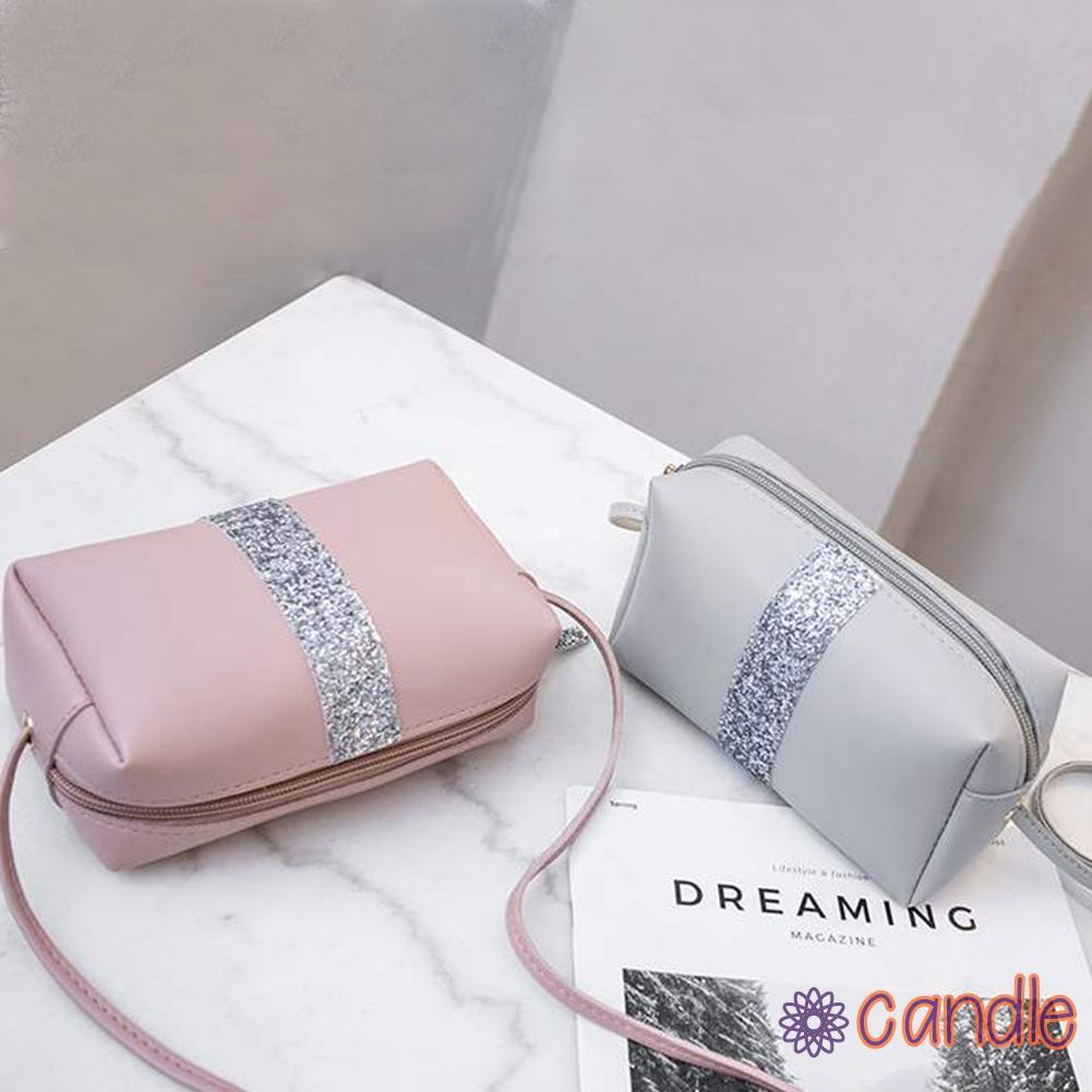 Túi Đeo Chéo Đính Sequin Lấp Lánh Thời Trang Dành Cho Nữ