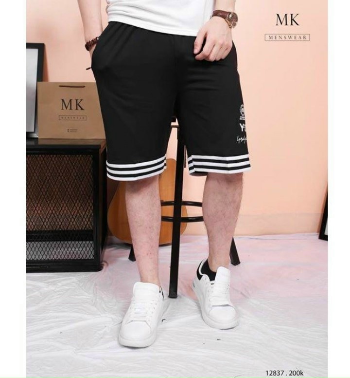 Quần short Y3 phong cách Unisex