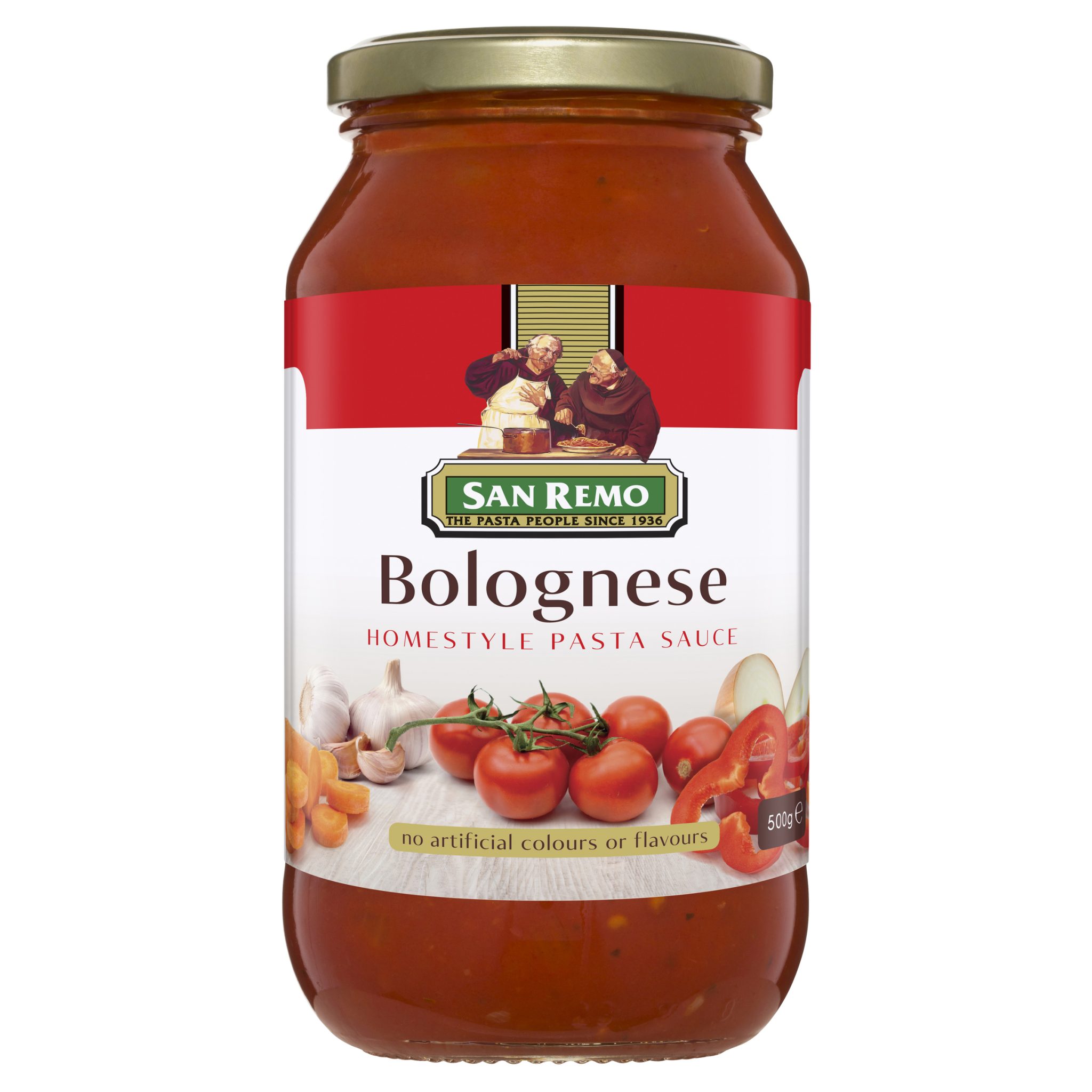 Sốt Sốt Mì Ý Thịt Bò - Bolognese San Remo 500g