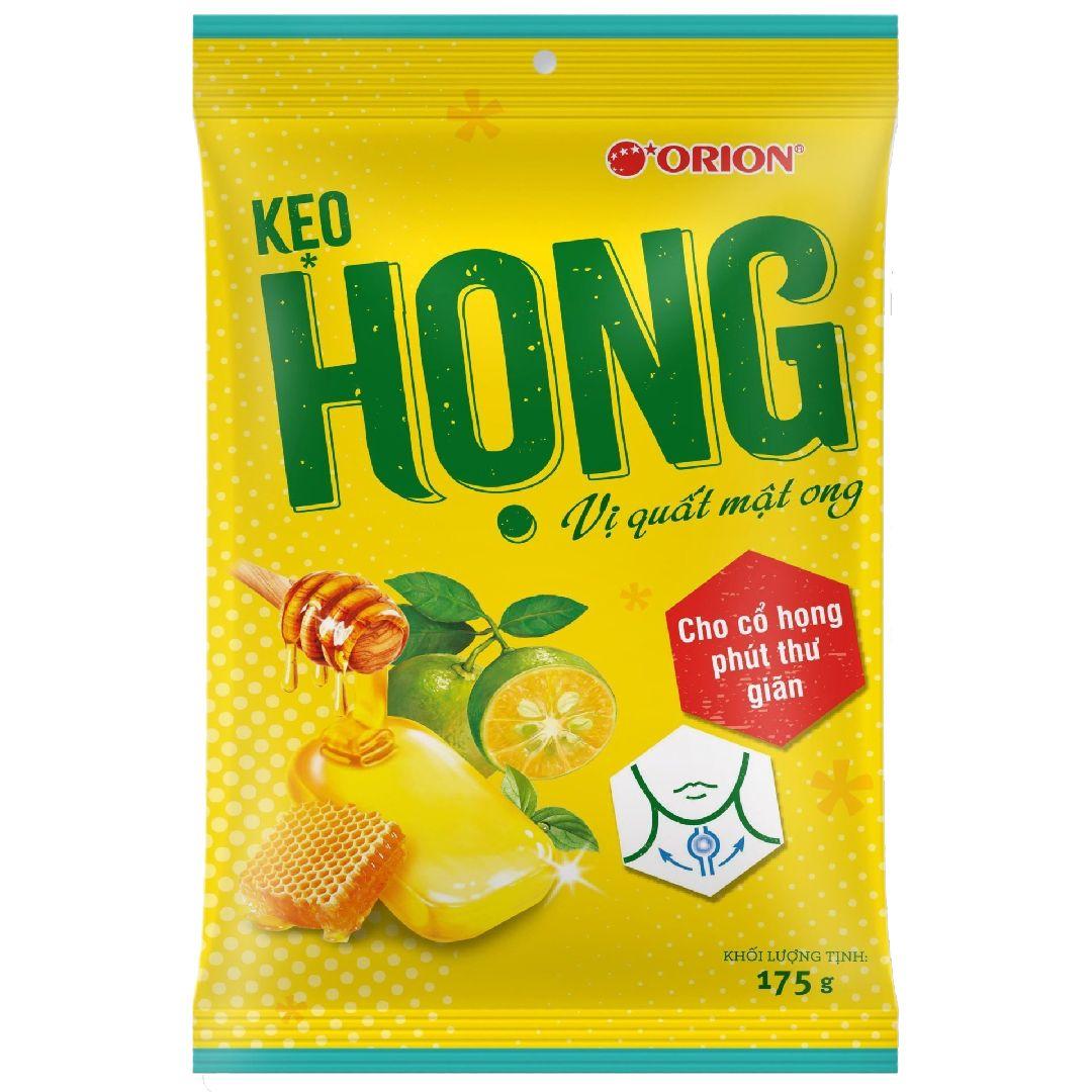 Kẹo Họng Orion Vị Quất Mật Ong gói 175g-8936036028072