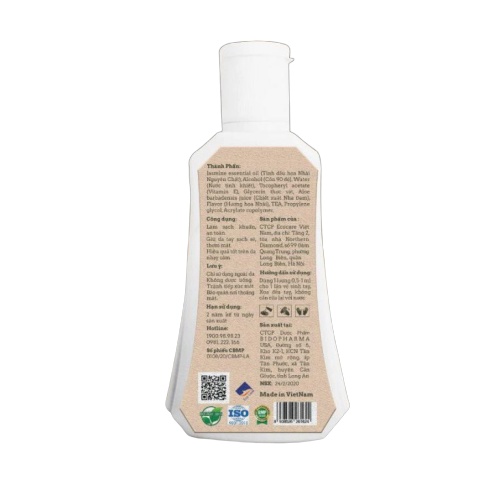 Gel Rửa Tay Khô Sát Khuẩn ECOCARE làm mềm da, thích hợp da nhạy cảm - 1 Chai 100ml