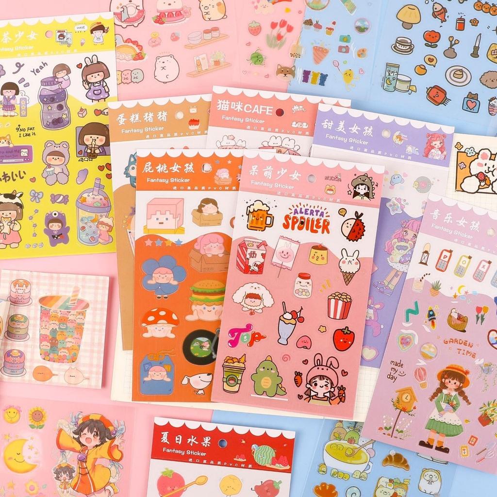 Sticker TRONG 6 tấm mẫu ngẫu nhiên