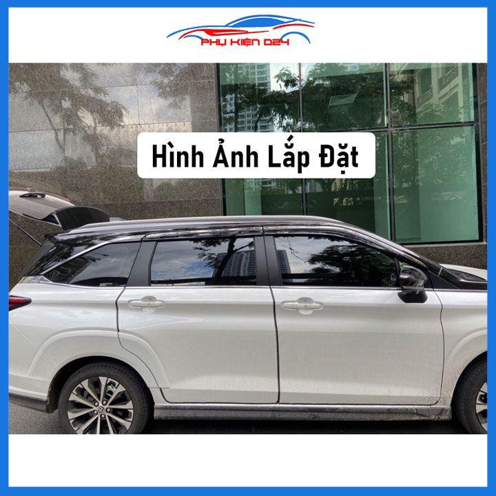 Vè che mưa ô tô Avanza 2022-2023 chỉ inox cao cấp