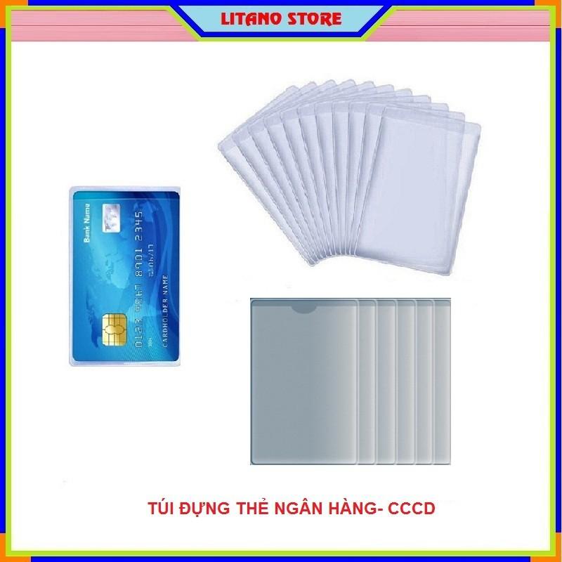 Túi Vỏ Bao Đựng Bọc Thẻ Căn Cước Công Dân, Bằng Lái Xe, Thẻ Ngân Hàng, Thẻ Sinh Viên, Thẻ Nhân Viên