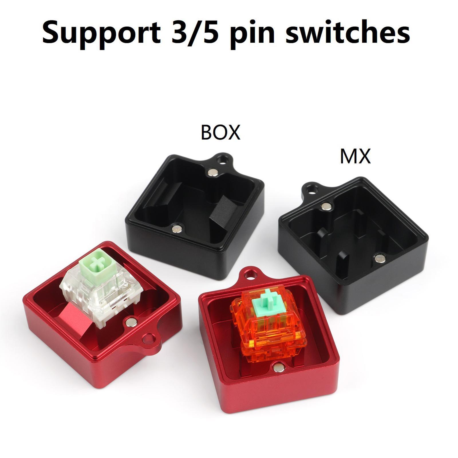 2-in-1 Shaft Opener Aluminium Alloy Keycaps for Switches Shaft