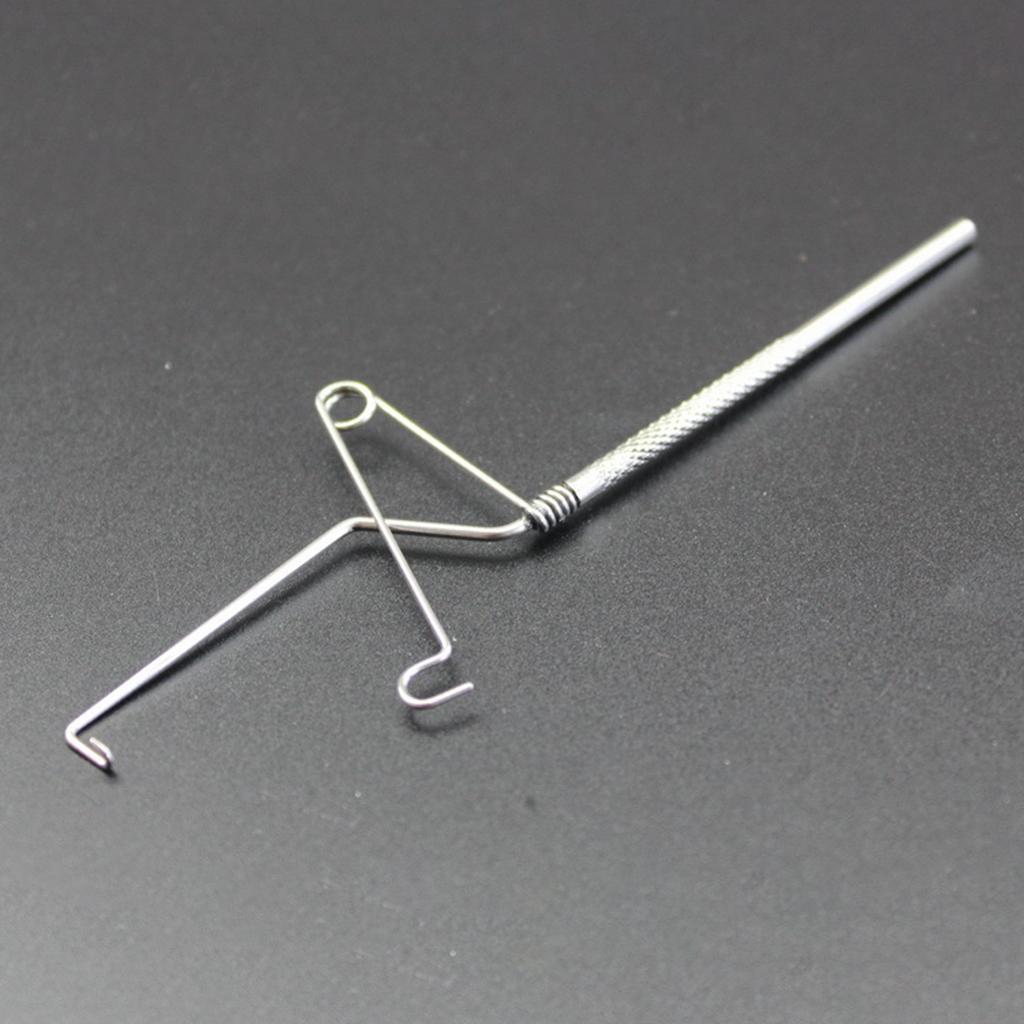 Multifunction Fly Tying Finisher Device Fishing Hook Stainless Steel