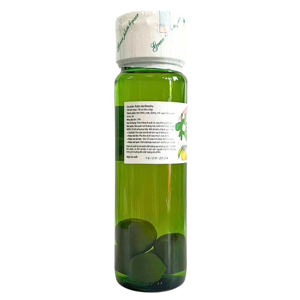 Rượu Mơ Umeshu Kanjuku 15% 750ML