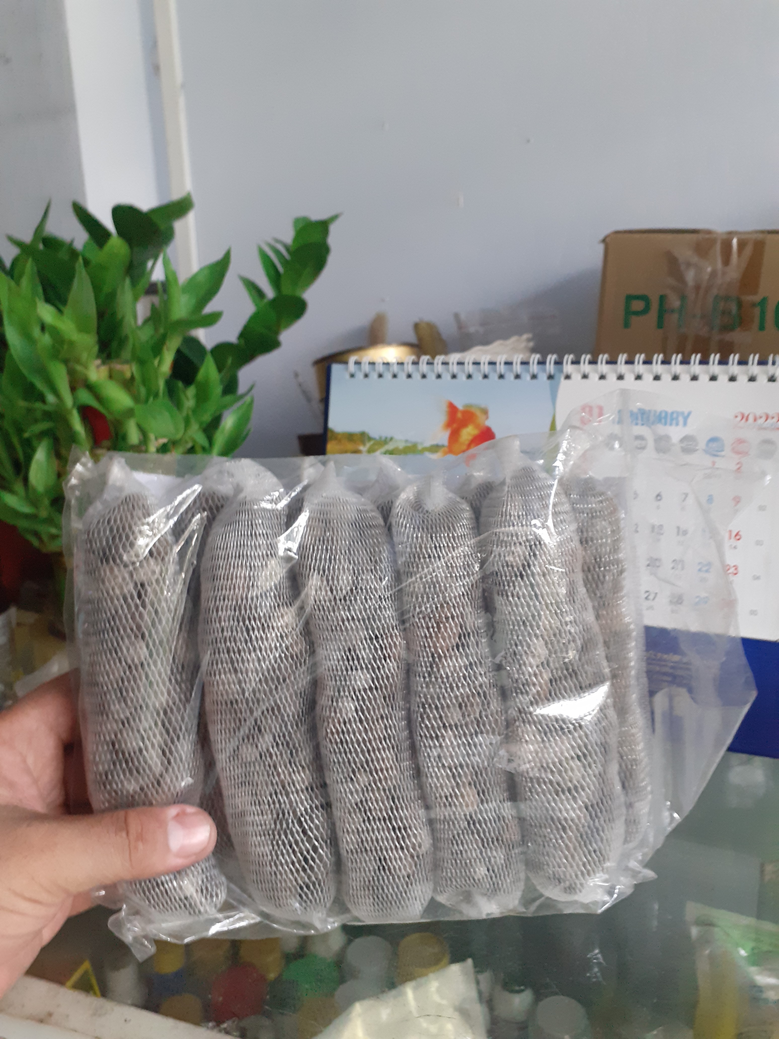 Bịch 10 túi lưới phân dê