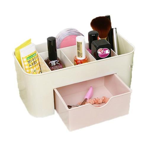 Kệ Đựng Mỹ Phẩm Mini Bằng Nhựa 7 Ngăn Đa Năng Tiện Lợi, Kệ Để Đồ Làm Nails Tiết Kiệm Không Gian