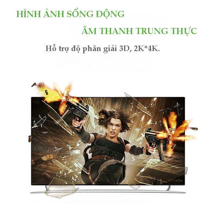 Ugreen UG2877240202TK U 1 in 4 out 1080p FULL HD Màu Đen Bộ chia HDMI 1 ra 4 chuẩn cắm EU 40202US - HÀNG CHÍNH HÃNG