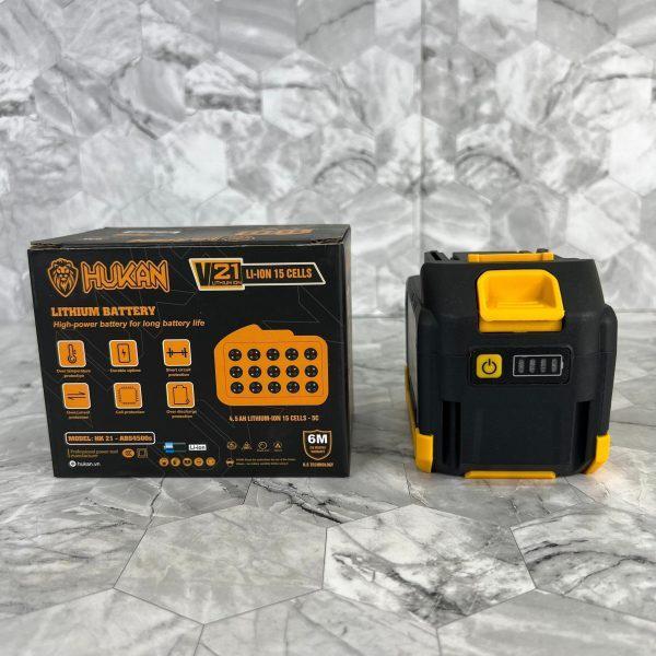 PIN ION 15 CELLS-5C 4.5AH HK 21 - ABS4500S HUKAN - HÀNG CHÍNH HÃNG