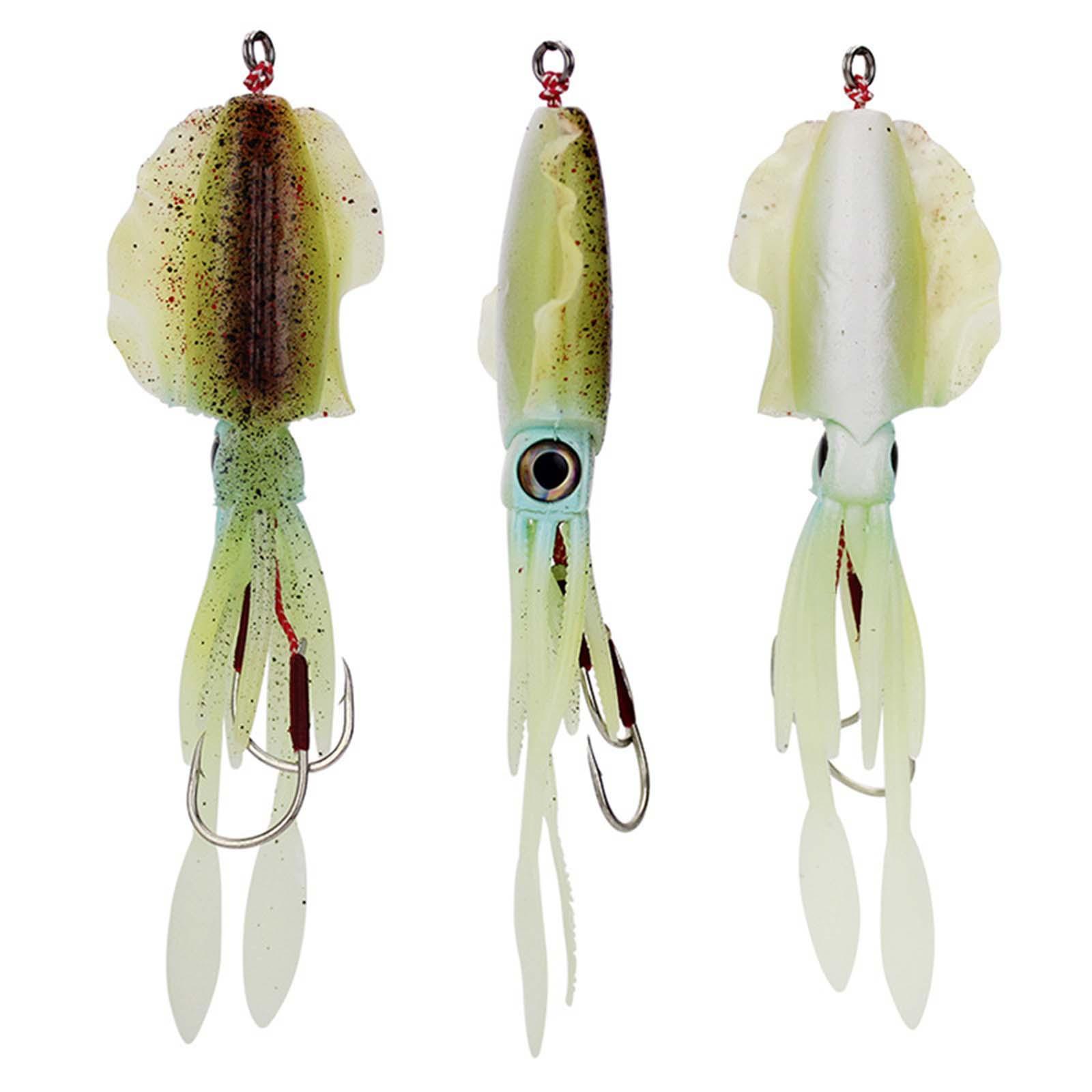 Lifelike Octopus Squid Skirt for Freshwater Saltwater