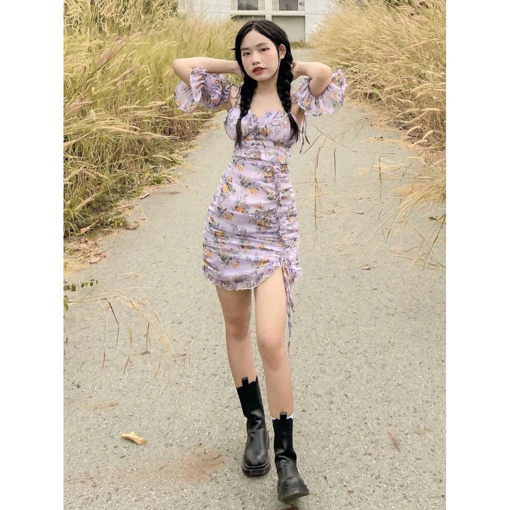 ĐẦM JISOO FLORAL