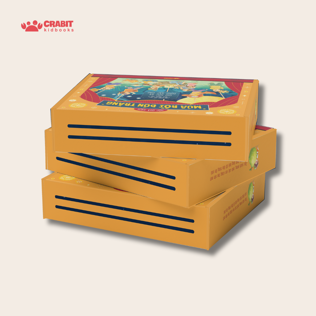 Set quà DIY Trung Thu - Múa rối đón trăng - Crabit Kidbooks