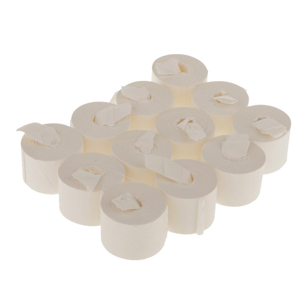 12 19 Mét Màu Trắng Trò Ảo Thuật Miệng Cuộn Giấy Streamers Từ Miệng
